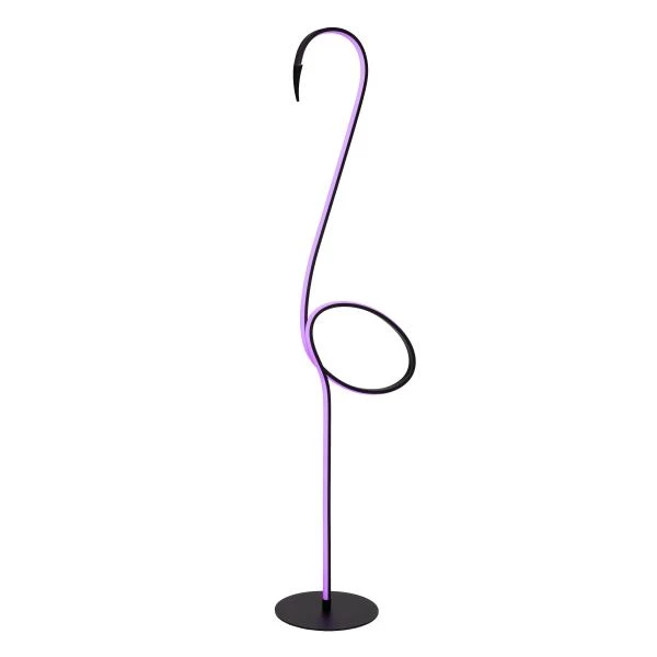 Lucide FLAMINGO - Lampadaire - LED - Rvb - Multicolor - détail 3